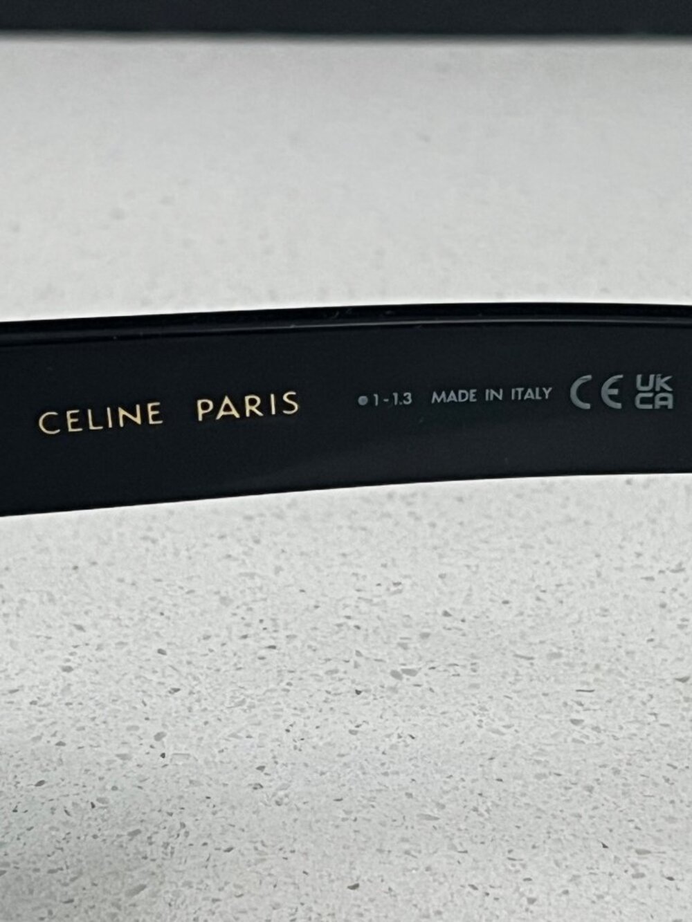 CELINE CL40238U O1A 55MM TRIOMPHE black cat eye Sunglasses - Picture 13 of 16